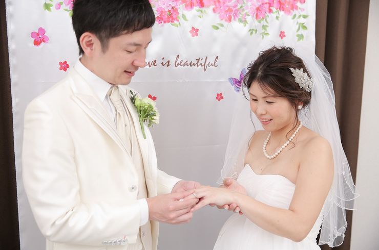 「アットホームな結婚式ができる」